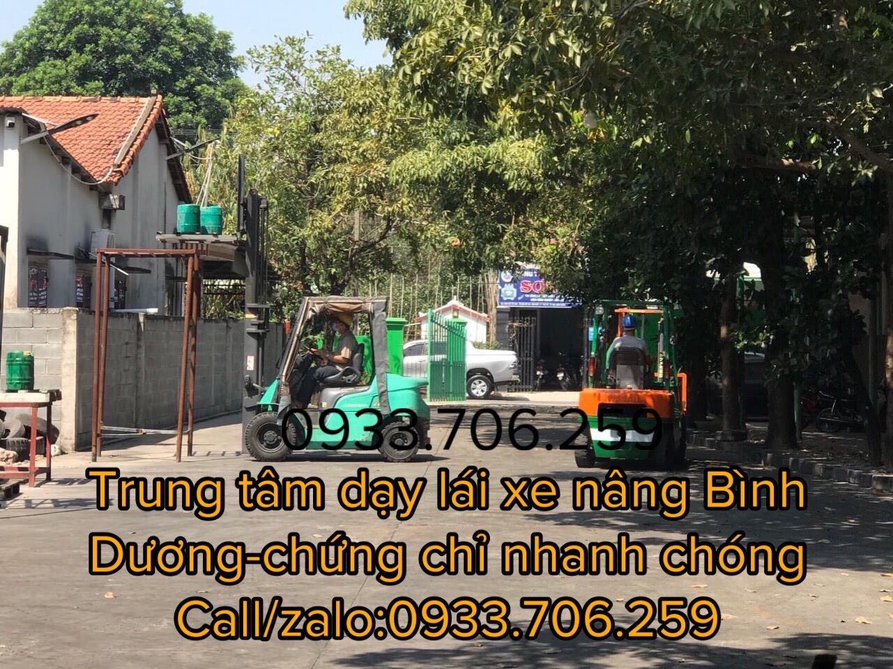 Đào Tạo Lái Xe Nâng Hàng Khu Vực Bình Dương